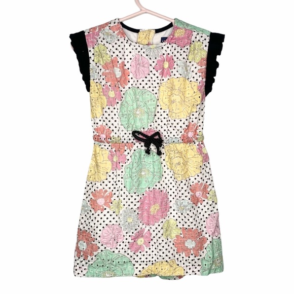 Andy & Evan Other - Andy & Evan floral pastel eyelet tunic size 3t
